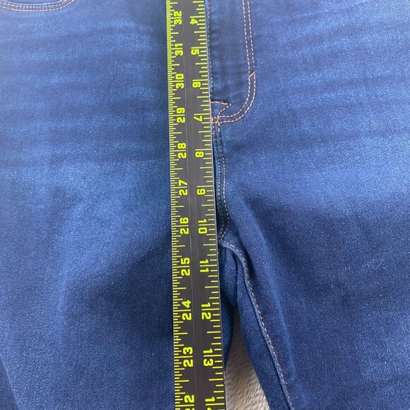 Curve Appeal Womens Jeans Size 8/29 Minimalist Jegging Skinny Ankle Blue Denim - Picture 7 of 16